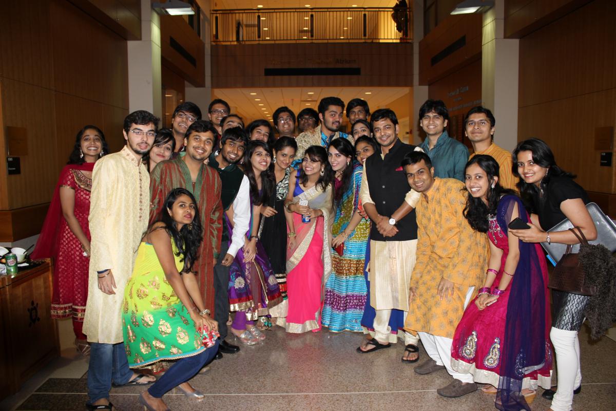 Smith Masters Students Celebrate Diwali